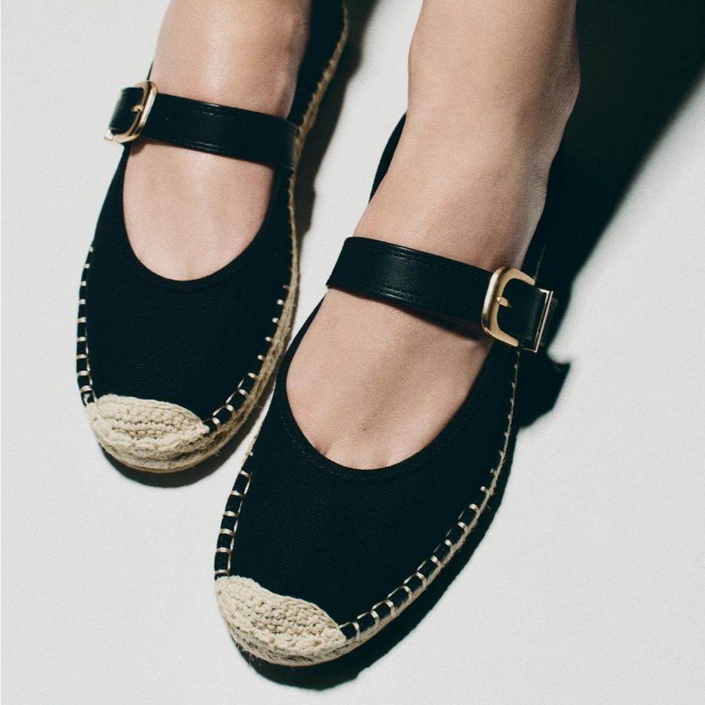 Mary Jane espadrilles flats